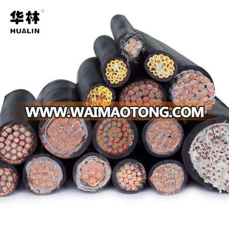 HUALIN KVV/KVVR/KVVP/KVVRP/KVV22/KVVP2-22 PVC Insulated Control Cable for mechanical and instrumentation control