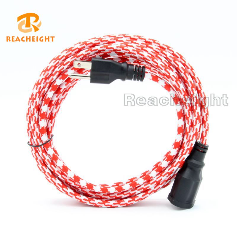 UL Approved Textile Power Electric Extension Cord